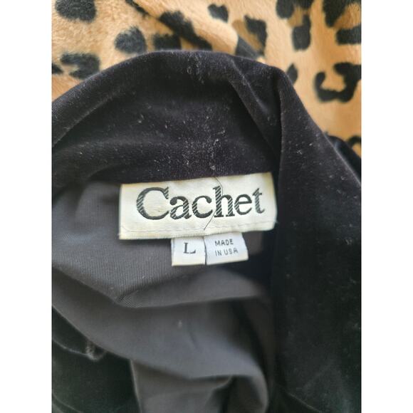 Women's Black Velvet Fringed Lightweight Jacket Large - Picture 8 of 8